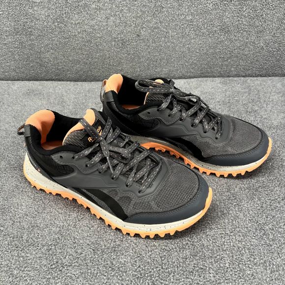Reebok Sneakers Womens 8 Gray Coral Ortholite Trail Running Athletic Shoes - Picture 15 of 16